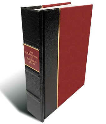 The Autobiography of Benvenuto Cellini Leather Benvenuto Cellini Hardcover Book-image