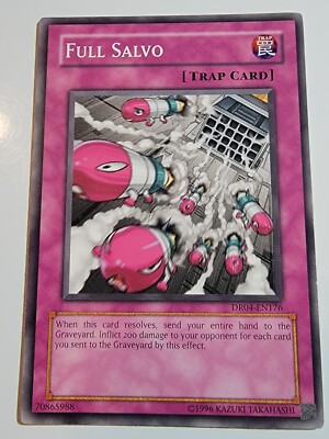Full Salvo - DR04-EN176 Common Unlimited Yugioh-image