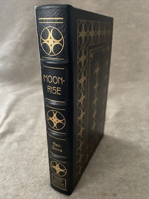 Easton Press Science Fiction Moonrise by Ben Bova SIGNED NEAR MINT DX-image