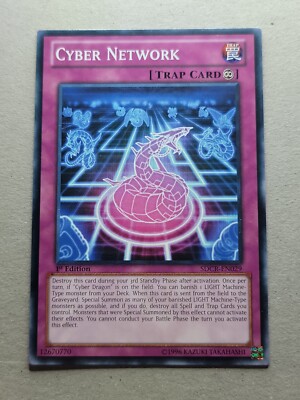Cyber Network - SDCR-EN029 - 1st Edition - YuGiOh-LP -image