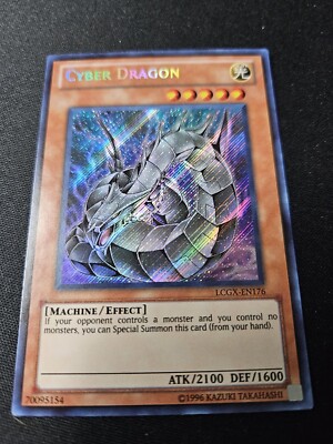 yugioh cards- Cyber Dragon LCGX-EN176-image