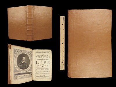 1696 Richard Baxter English Civil War Autobiography | 1st Reliquiae Baxteriana-image