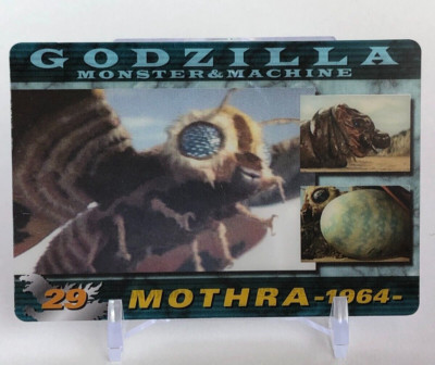 MOTHRA -1964- GODZILLA Card No.29 MORINAGA Wafer TOHO 2004 very rare Japanese-image