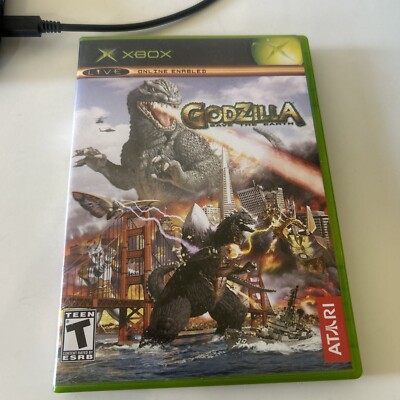 Godzilla: Save the Earth (Microsoft Xbox, 2004) No Manual! Tested & Working!-image