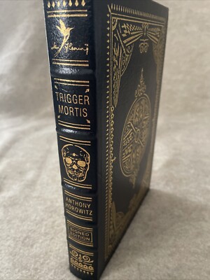 Easton Press James Bond Trigger Mortis by Anthony Horowitz SIGNED MINT DX-image