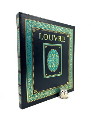 EASTON PRESS Louvre Martina Padberg Leather French Paris Museum Tribute Art-image