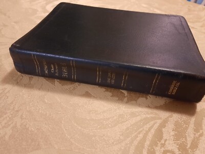 Thompson Chain Reference Bible Deluxe Leather Smyth Sewn KJV Red Letter-image