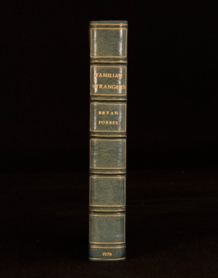 1979 Bryan Forbes Familiar Strangers Fine Binding Crushed Morocco First Edition-image