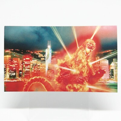 No.17 GodzillaVSDestroyer GOZILLA Card 100 Vol. 3 TOHO EIGA 1995 MOVE Japan -image