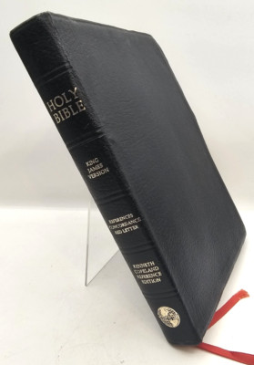 Kenneth Copeland Reference Edition Bible KJV 1972 Black Genuine Leather-image