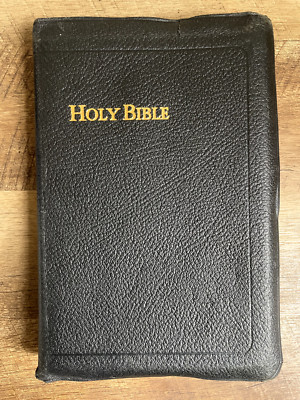 HOLY BIBLE KJV (1944, World Vision Publishing, Genuine Leather) Reference Ed.-image