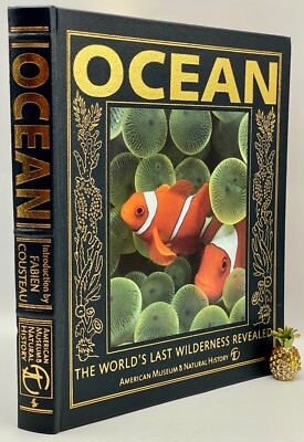 Easton Press OCEAN Worlds Last WILDERNESS Revealed Collectors Edition *COUSTEAU*-image
