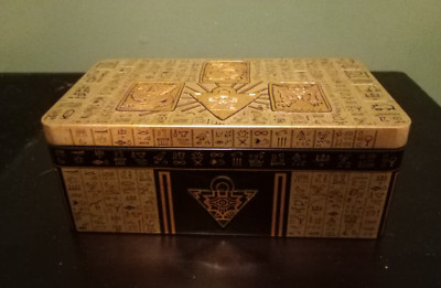 YU-GI-OH! 2022 Tin of the Pharaoh's Gods Full of Cards Vintage 1st Edition etc.-image