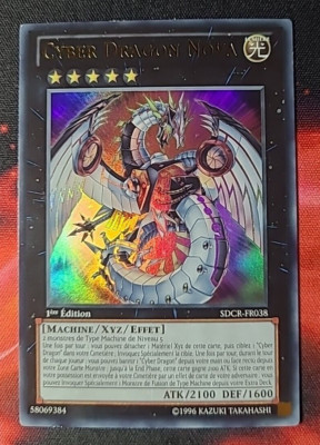 Yugioh Cyber Dragon Nova 1st Ed. Super Rare SDCR-FR038 - Francais Fr-image