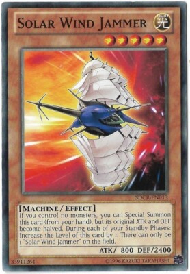 Yu-Gi-Oh!, Cyber Dragon Revolution, Solar Wind Jammer SDCR-EN013-image