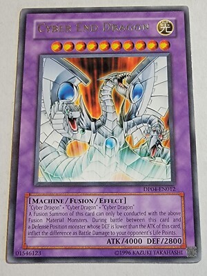 Yugioh Cyber End Dragon DP04-EN012 Rare Unlimited-image
