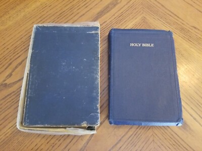 Holy Bible Concordance New Emerald Reference Edition Oxford KJV Leather Britain-image