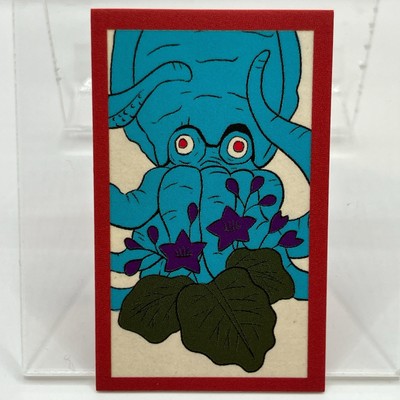 Gezora Godzilla Hanafuda Japanese Card 70th Anniversary 2024 Japan Anime Rare-image