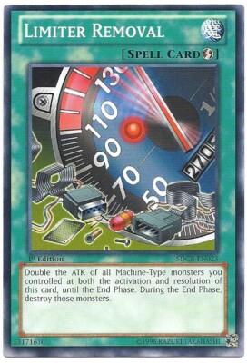 3 x Limiter Removal - SDCR-EN023 - Common - 1st Edition Near Mint, English-image