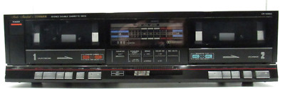 Fisher STEREO Dual Cassette CR-W864    PARTS ONLY OR REPAIR-image