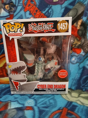Funko PoP! Animation Yu-Gi-Oh! Cyber End Dragon # 1457 GameStop Exclusive NEW -image
