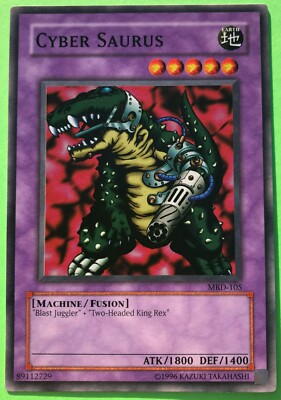 Cyber Saurus MRD-105 Yu-Gi-Oh! Card Unlimited Light Play - CARD SAVER I-image