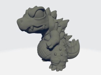Celia Miniatures - Godzilla-image