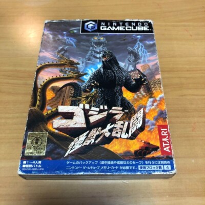 GameCube Godzilla Destroy All Monsters Melee Nintendo W/Sleeve case Used-image