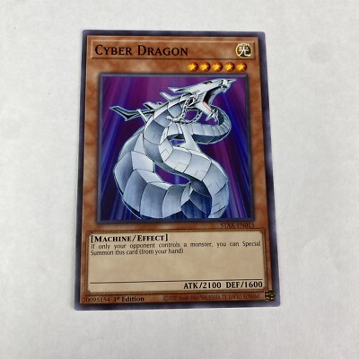 Yugioh Cyber Dragon Stax-en015 2 Player Starter Set 1st Edition Common-image
