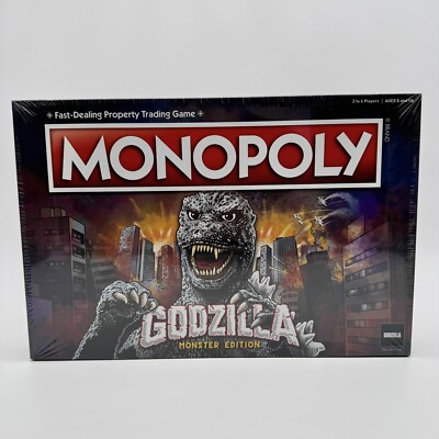 Monopoly Godzilla | Featuring Familiar Locations and Iconic Kaiju Monsters-image