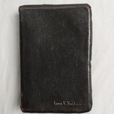 HOLY BIBLE Rare Loren V. Nussbaum Oxford University Press Old & New Testaments-image