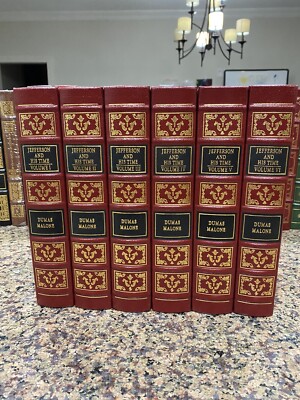 Jefferson and His Time by Dumas Malone - Easton Press-image