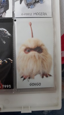 godzilla daikaiju hyakka cocoa chocolate cigarettes card japan 133-image