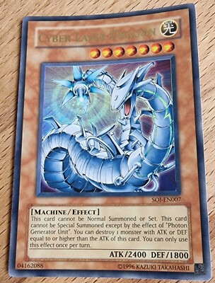 Yu-Gi-Oh Card! NEW CYBER LASER DRAGON SOI-EN007-image