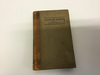 Loyalty in Business by Elbert Hubbard 1921 Roycrofters NY Leather Spine-image