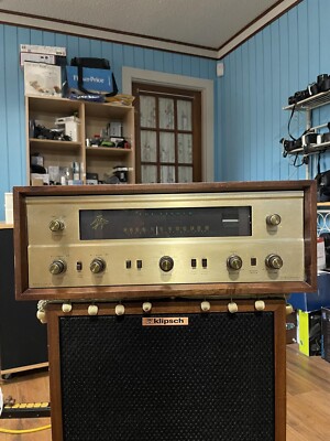 Fisher 500B Tube Stereo receiver amplifier - Tested-image
