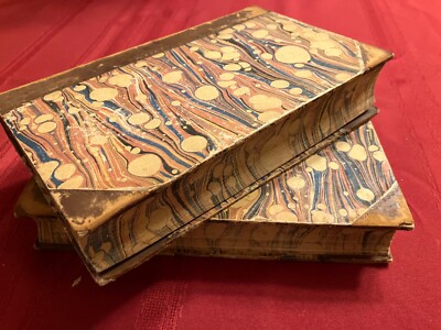 1856 Life of Samuel Johnson by Boswell 2 Vols Comp w Tour of Hebrides & Pull-out-image