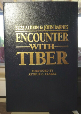 Encounter with Tiber by Buzz Aldrin -  Buz Aldrin Signed Page Tipped In. N. Fine-image