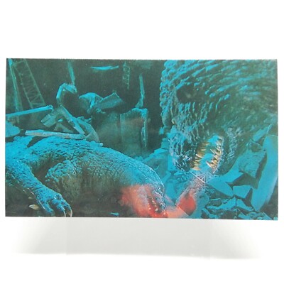 No.72 GodzillaVSDestroyer GOZILLA Card 100 Vol.3 TOHO EIGA 1995 MOVE Japan -image