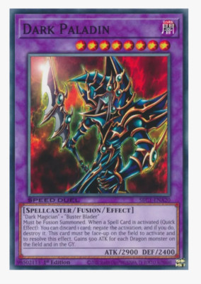 x3 Dark Paladin SBC1-ENA20 Common YuGiOh-image