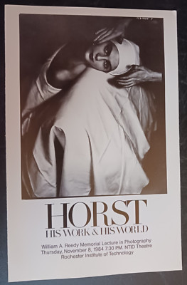 Horst His Work and His World 1984 photography art catalogue brochure Rochester-image