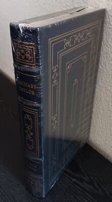 EASTON PRESS LEATHER Library of Presidents ZACHARY TAYLOR 1st ED Leather SEALED-image