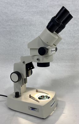 Fisher Scientific StereoMaster Cat. 12-562-1 0.7x-4.5x Stereo Zoom Microscope 3-image