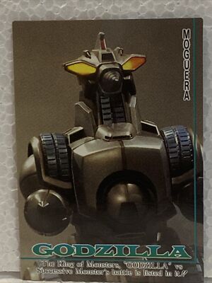 GODZILLA - Trading Card #84 - MOGUERA - 1995 Amada RARE-image