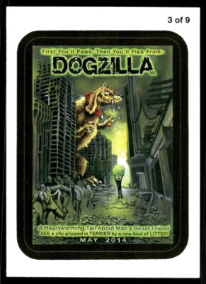 Dog Godzilla 2013 Topps Wacky Packages Card #3 (NM)-image