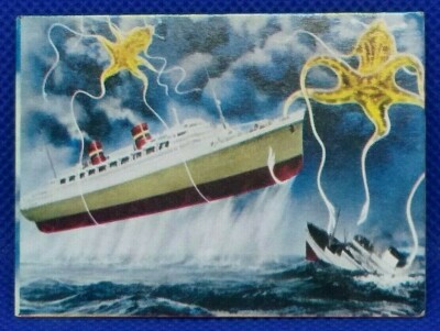 Dogora Yamakatsu Card Tokusatsu Vintage Godzilla Kaiju Japanese Toho Rare F/S-image