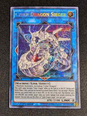 YUGIOH CYBER DRAGON SIEGER MP19-EN108 1ST SECRET NM-image