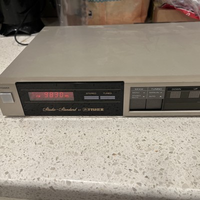 Fisher Tuner FM-77 AM FM Stereo Synthesizer Studio Standard | Vintage Works-image