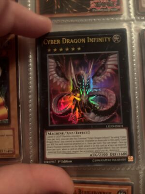 LEDD-ENB31 - Cyber Dragon Infinity - Ultra Rare - 1st Edition M/NM Yugioh -image