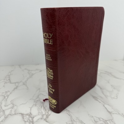 The Open Bible KJV Prophecy Edition 1980 Charts, References & Prophetic Notes-image